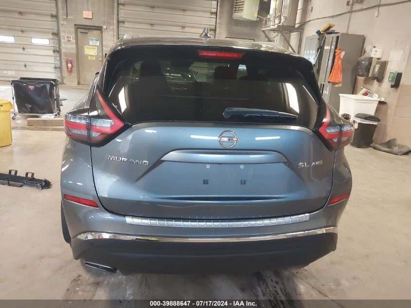 2020 Nissan Murano Sl Intelligent Awd VIN: 5N1AZ2CSXLN153703 Lot: 39888647