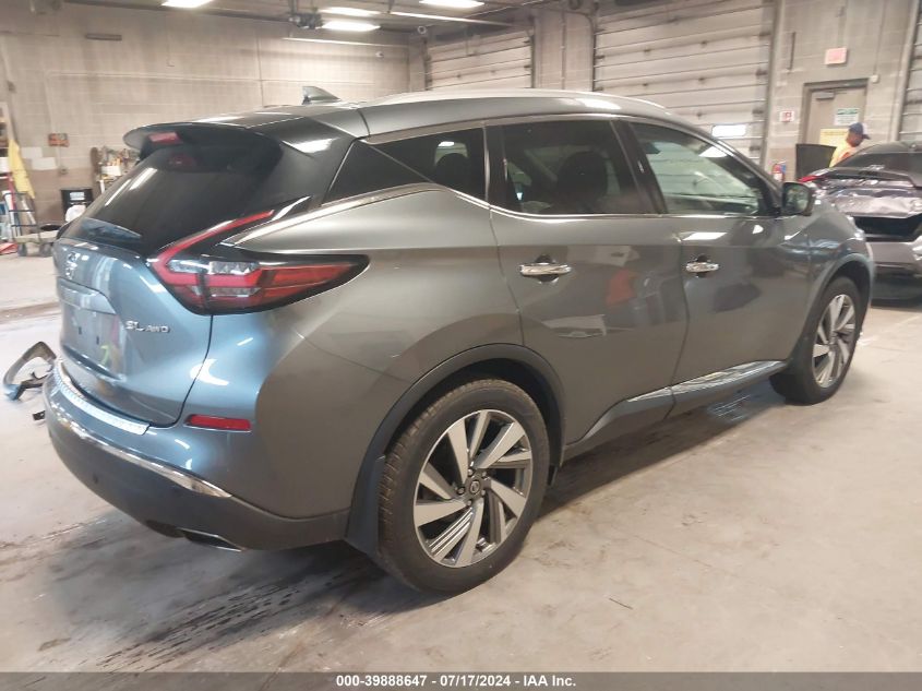 2020 Nissan Murano Sl Intelligent Awd VIN: 5N1AZ2CSXLN153703 Lot: 39888647