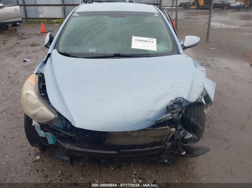 2012 Hyundai Elantra VIN: KMHDH4AP5CU304509 Lot: 39888654