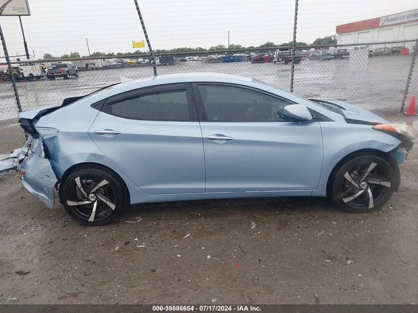 2012 Hyundai Elantra VIN: KMHDH4AP5CU304509 Lot: 39888654