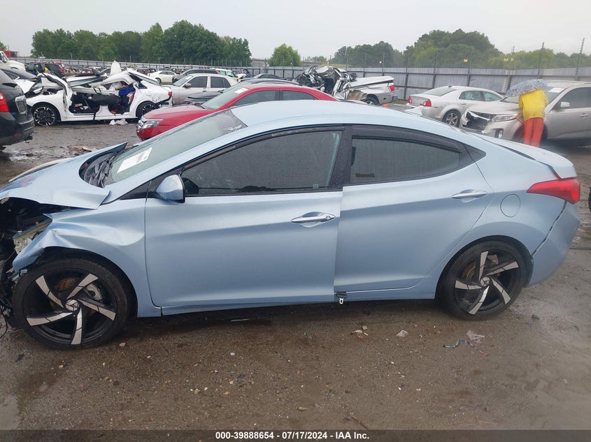 2012 Hyundai Elantra VIN: KMHDH4AP5CU304509 Lot: 39888654