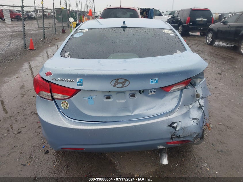 2012 Hyundai Elantra VIN: KMHDH4AP5CU304509 Lot: 39888654