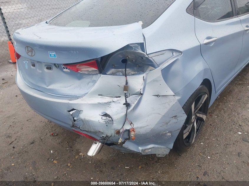 2012 Hyundai Elantra VIN: KMHDH4AP5CU304509 Lot: 39888654