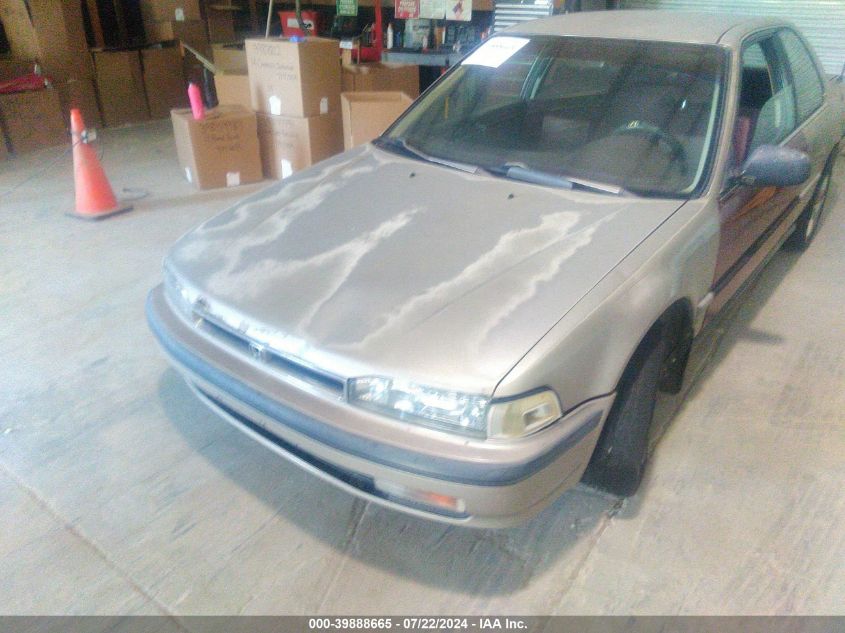 1991 Honda Accord Lx VIN: 1HGCB7154MA000336 Lot: 39888665