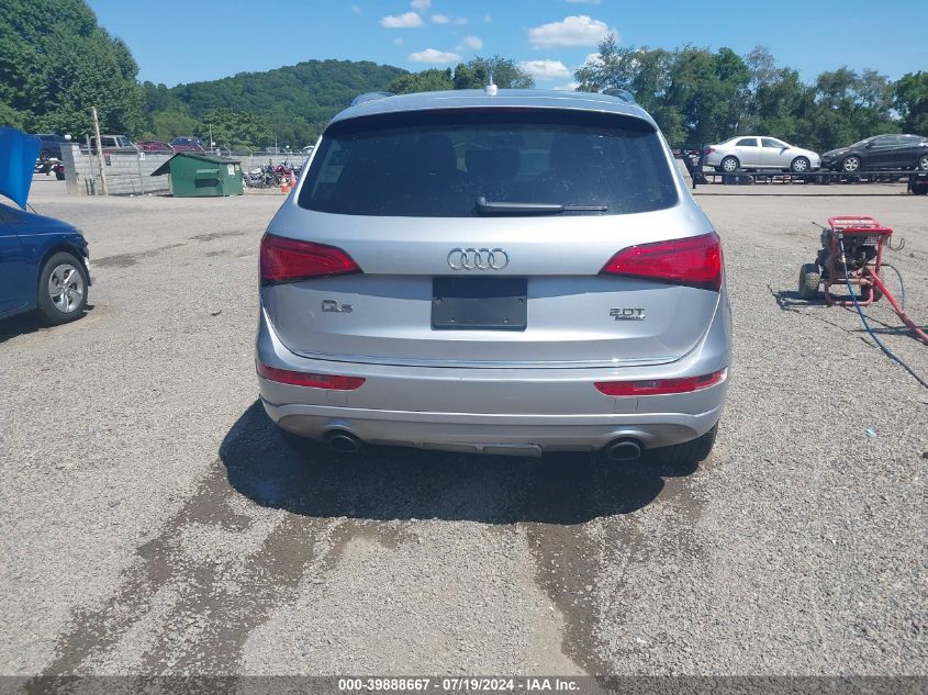 2017 Audi Q5 2.0T Premium VIN: WA1C2AFP7HA076400 Lot: 39888667