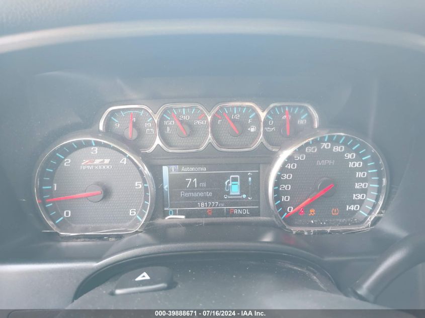 2018 Chevrolet Silverado 1500 2Lz VIN: 3GCUKSEC9JG299026 Lot: 39888671