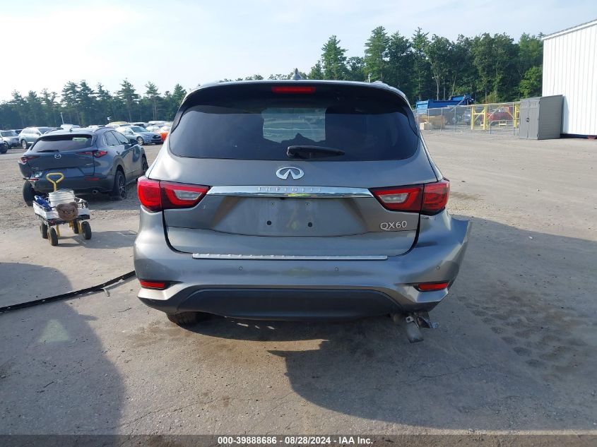 2018 Infiniti Qx60 VIN: 5N1DL0MM2JC512277 Lot: 39888686