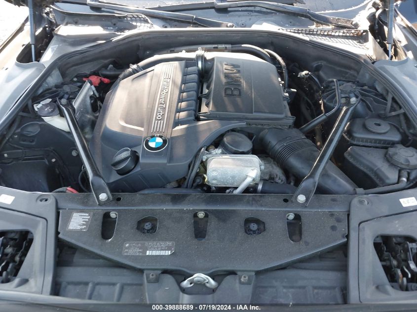 2013 BMW 535I xDrive VIN: WBAFU7C55DDU76898 Lot: 39888689