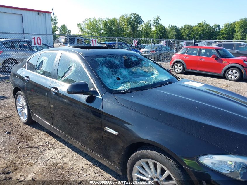 2013 BMW 535I xDrive VIN: WBAFU7C55DDU76898 Lot: 39888689