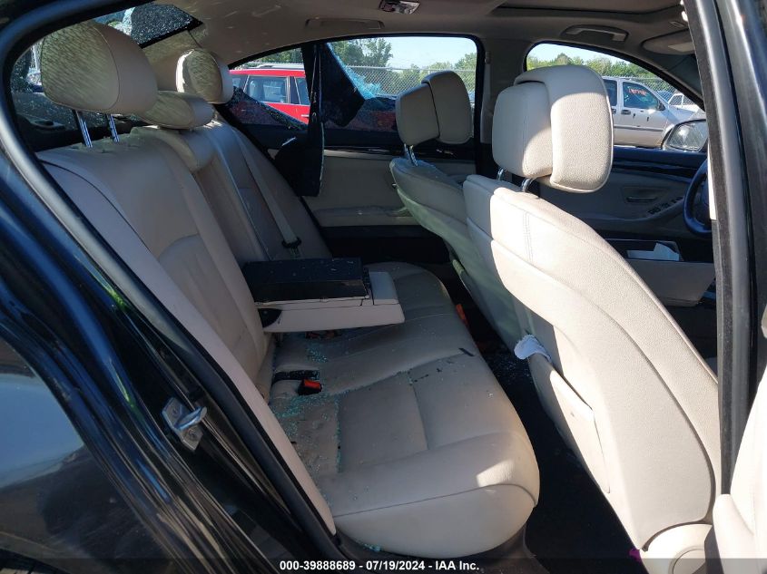 2013 BMW 535I xDrive VIN: WBAFU7C55DDU76898 Lot: 39888689