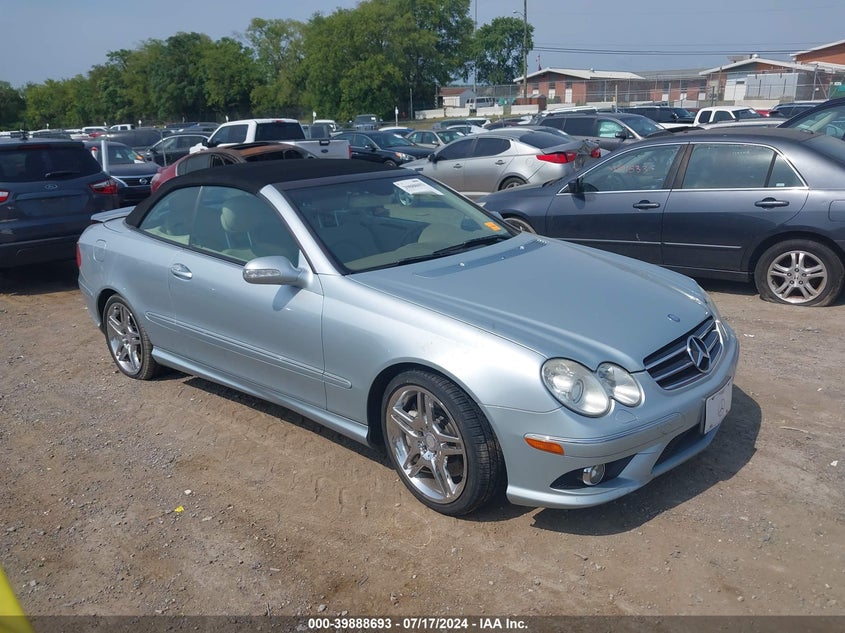 2008 Mercedes-Benz Clk 550 VIN: WDBTK72F88T091643 Lot: 39888693