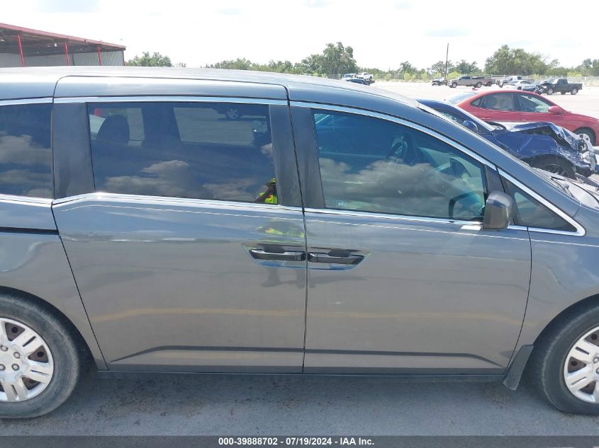 2011 Honda Odyssey Lx VIN: 5FNRL5H23BB024802 Lot: 39888702