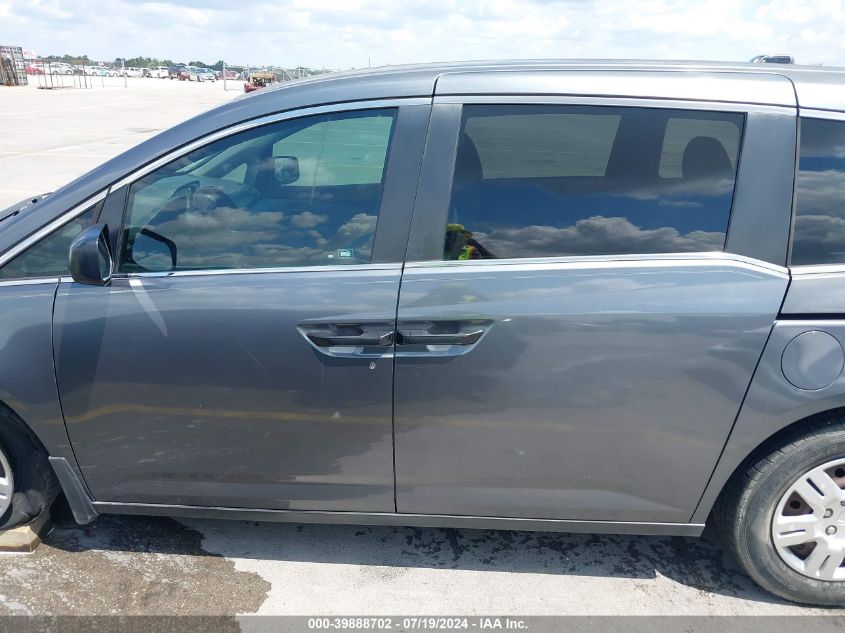 2011 Honda Odyssey Lx VIN: 5FNRL5H23BB024802 Lot: 39888702