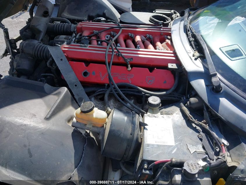 1994 Dodge Viper Rt-10 VIN: 1B3BR65E9RV102873 Lot: 39888711