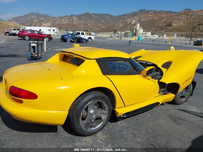 1994 Dodge Viper Rt-10 VIN: 1B3BR65E9RV102873 Lot: 39888711