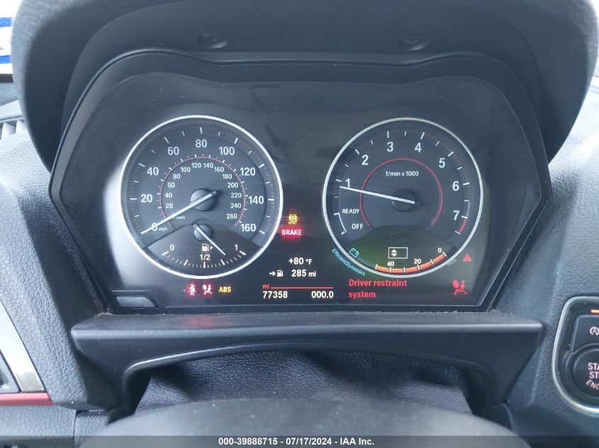 2016 BMW 228 I VIN: WBA1F5C51GV344048 Lot: 39888715