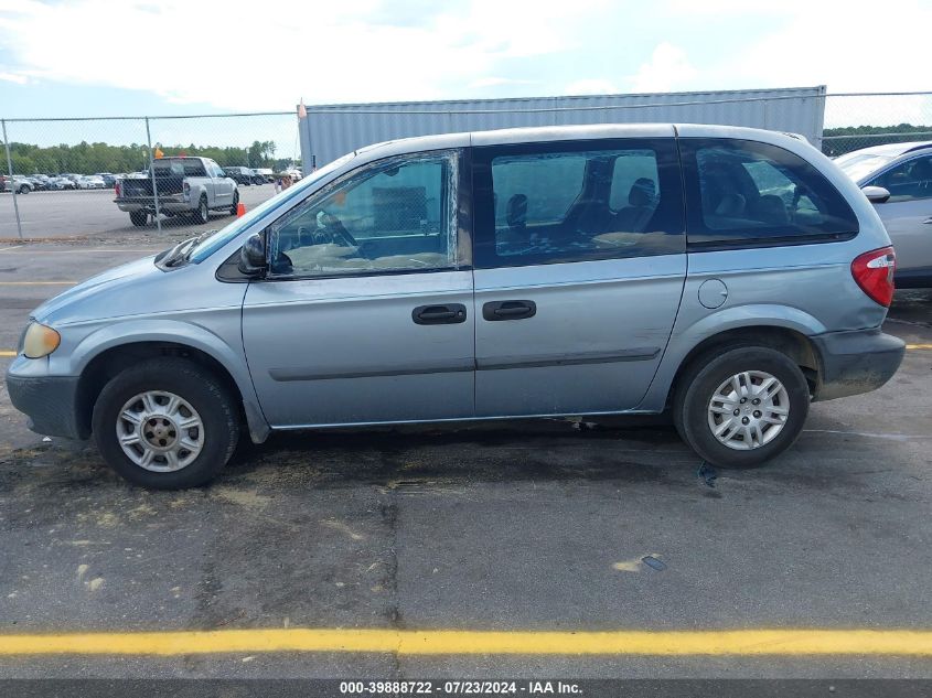 2006 Dodge Caravan Se VIN: 1D4GP25R76B590369 Lot: 39888722