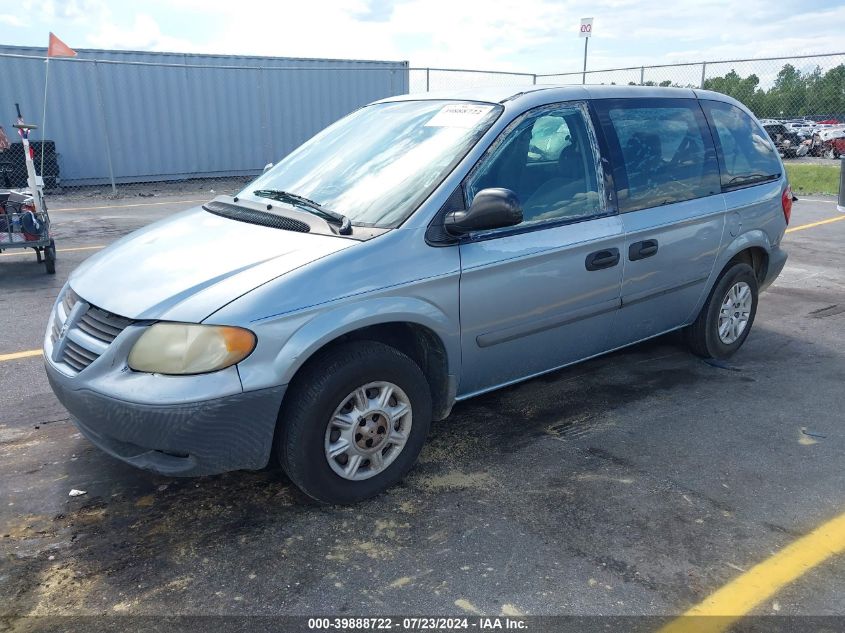 2006 Dodge Caravan Se VIN: 1D4GP25R76B590369 Lot: 39888722