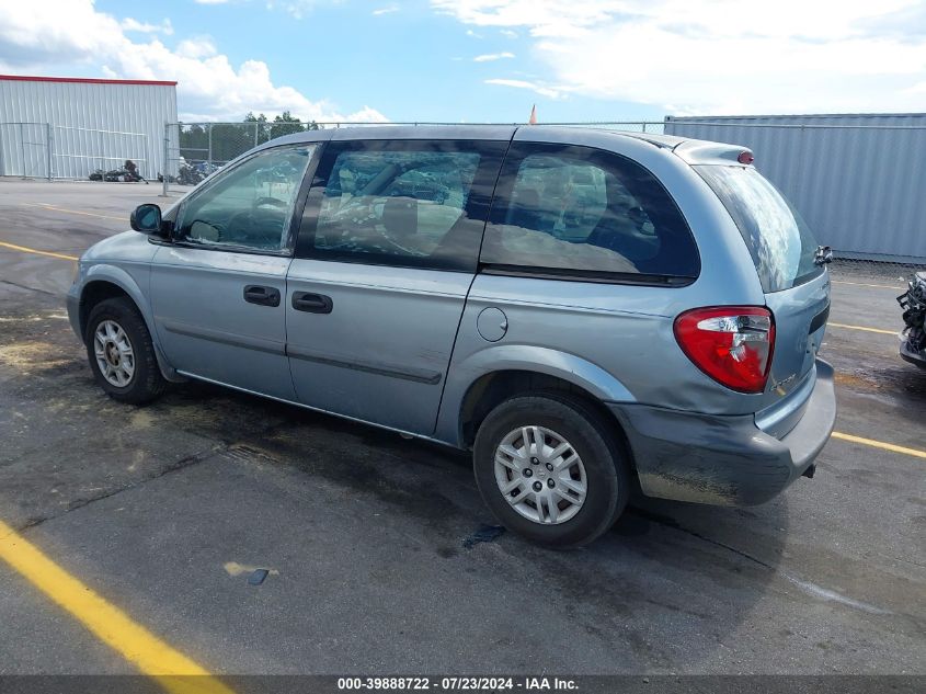 2006 Dodge Caravan Se VIN: 1D4GP25R76B590369 Lot: 39888722