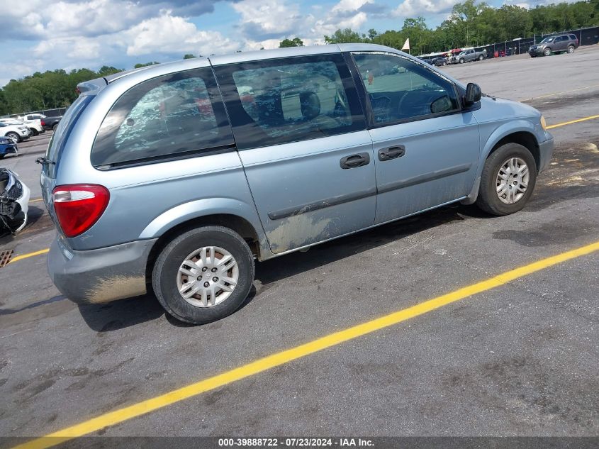 2006 Dodge Caravan Se VIN: 1D4GP25R76B590369 Lot: 39888722