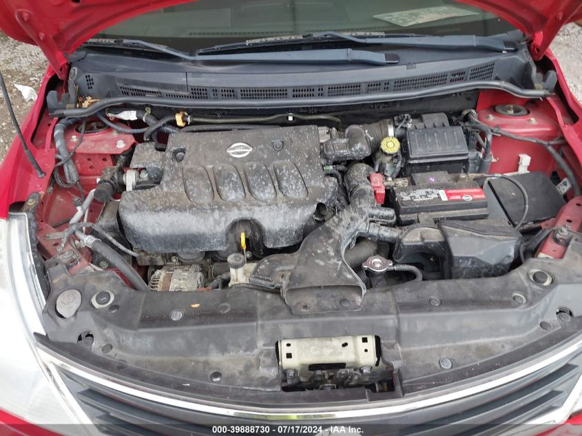 2011 Nissan Versa 1.8S VIN: 3N1BC1CP8BL492381 Lot: 39888730