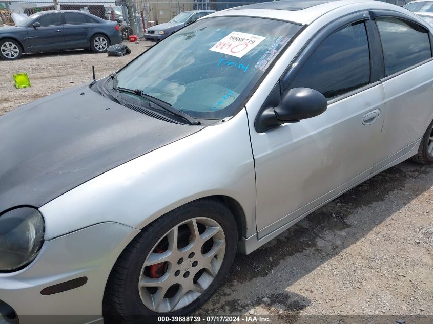 2004 Dodge Srt4 VIN: 1B3ES66S64D579054 Lot: 39888739