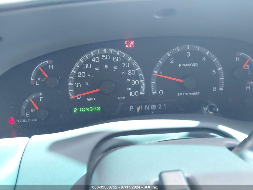 2001 Ford F-150 Lariat/Xl/Xlt VIN: 1FTRX17W01NB99557 Lot: 39888752