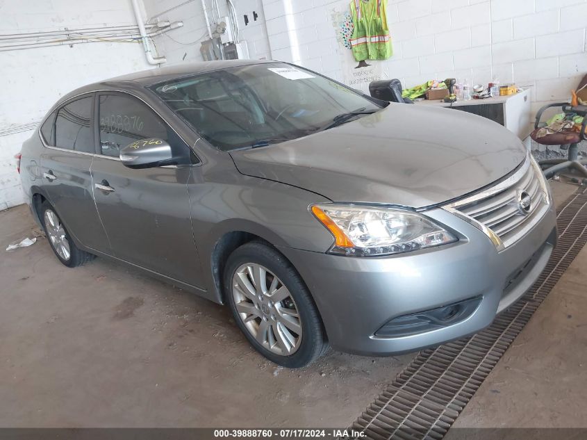 2013 Nissan Sentra Sl VIN: 3N1AB7AP3DL665618 Lot: 39888760