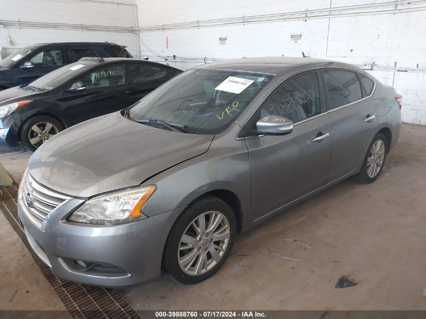 2013 Nissan Sentra Sl VIN: 3N1AB7AP3DL665618 Lot: 39888760