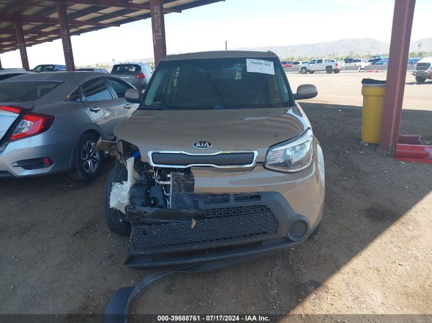 2016 Kia Soul VIN: KNDJN2A29G7331873 Lot: 39888761
