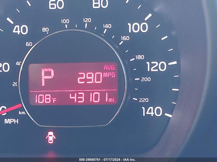 2016 Kia Soul VIN: KNDJN2A29G7331873 Lot: 39888761