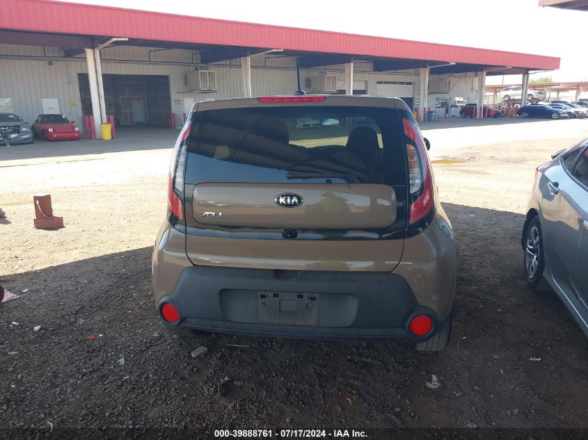 2016 Kia Soul VIN: KNDJN2A29G7331873 Lot: 39888761