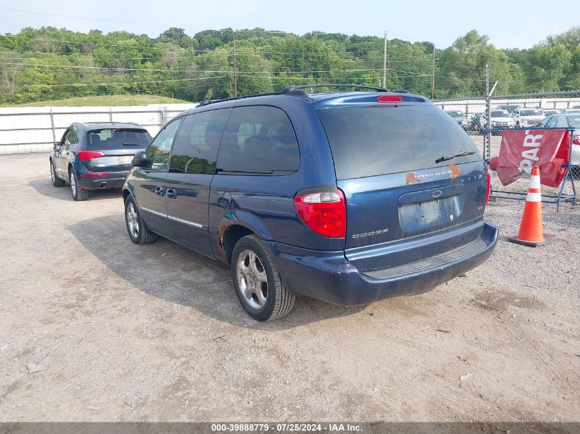 2002 Dodge Grand Caravan Es VIN: 2B4GP54L92R524071 Lot: 39888779