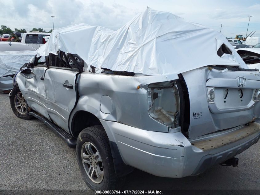 5FNYF18405B063686 2005 Honda Pilot Ex