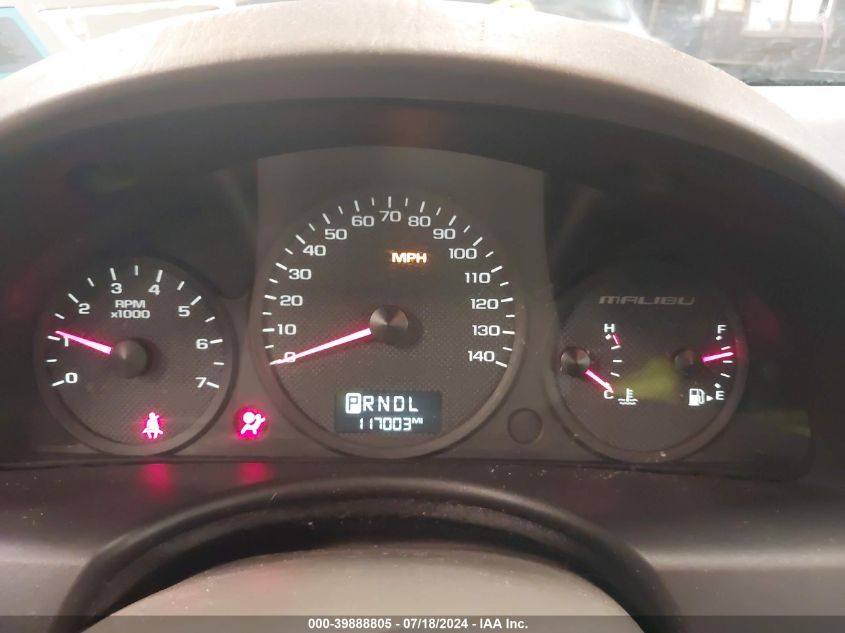 2005 Chevrolet Malibu Ls VIN: 1G1ZT54865F103349 Lot: 39888805