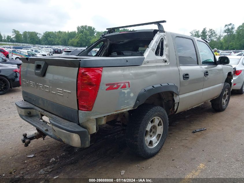 2003 Chevrolet Avalanche 1500 VIN: 3GNEK13T73G306731 Lot: 39888808