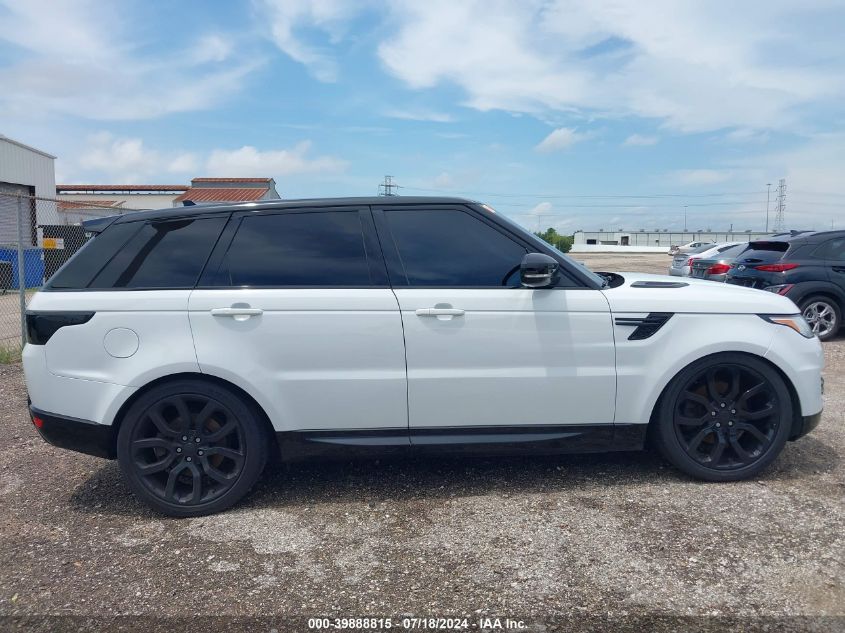 2016 Land Rover Range Rover Sport 3.0L V6 Supercharged Se VIN: SALWG2VF6GA558091 Lot: 39888815