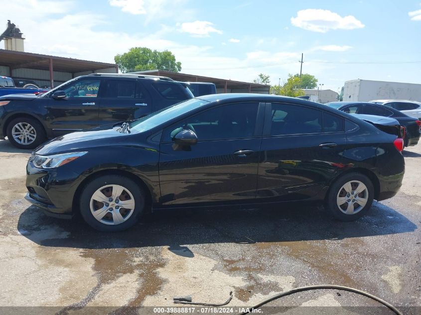 2017 Chevrolet Cruze Ls Auto VIN: 1G1BC5SM5H7273394 Lot: 39888817