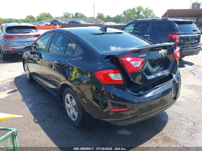 2017 Chevrolet Cruze Ls Auto VIN: 1G1BC5SM5H7273394 Lot: 39888817