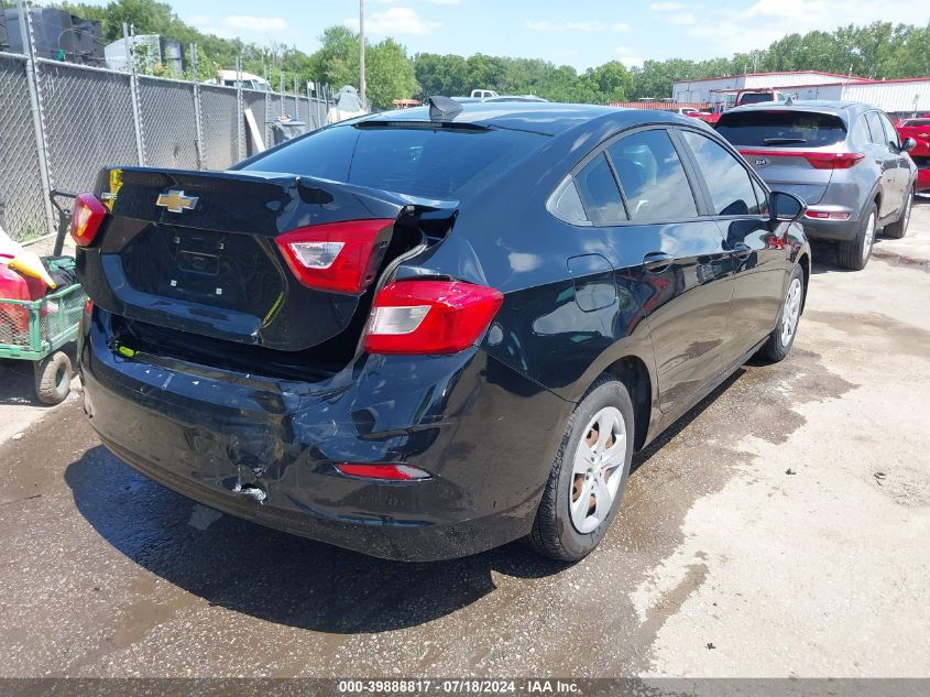 2017 Chevrolet Cruze Ls Auto VIN: 1G1BC5SM5H7273394 Lot: 39888817