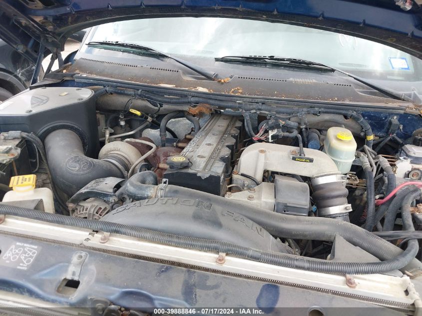 2002 Dodge Ram 2500 St VIN: 3B7KC23602M230147 Lot: 39888846