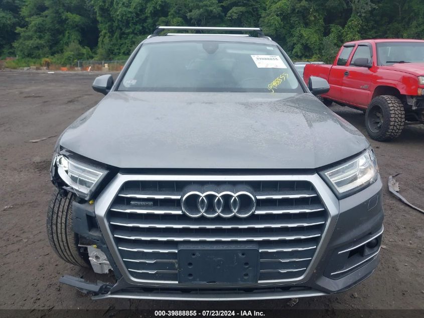 2018 Audi Q7 3.0T Premium VIN: WA1LABF76JD009252 Lot: 39888855