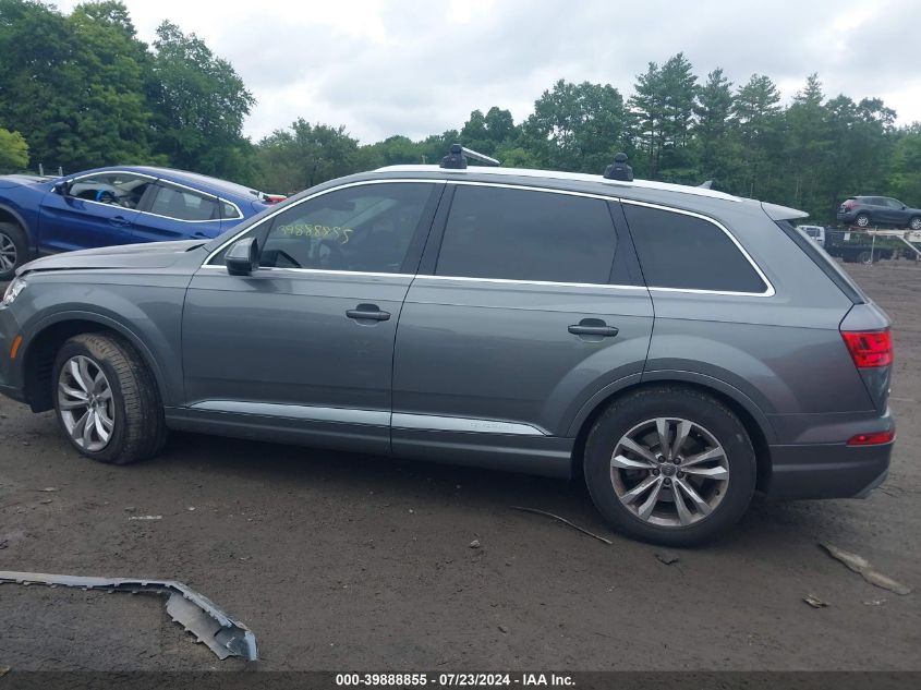 2018 Audi Q7 3.0T Premium VIN: WA1LABF76JD009252 Lot: 39888855