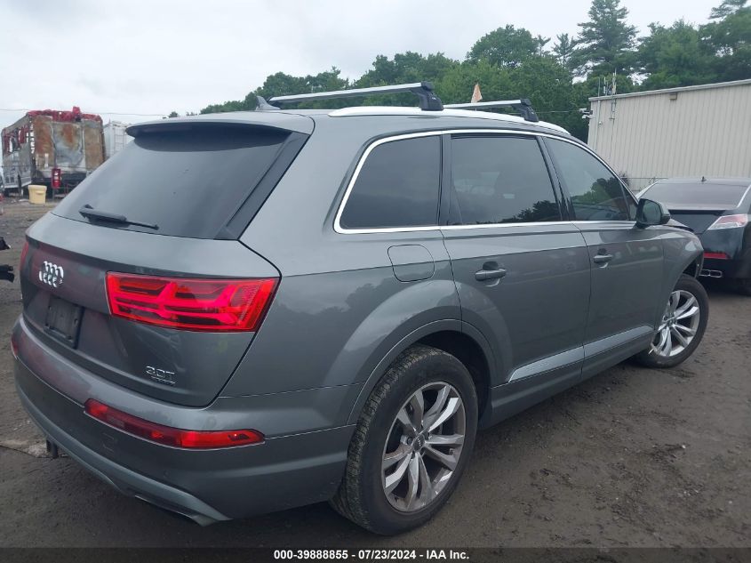 2018 Audi Q7 3.0T Premium VIN: WA1LABF76JD009252 Lot: 39888855