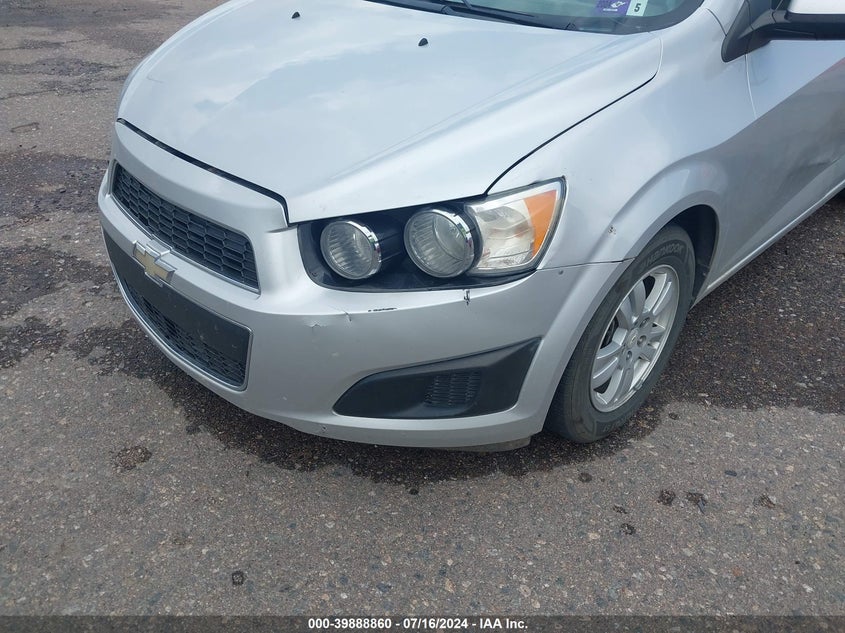 2012 Chevrolet Sonic 2Ls VIN: 1G1JA5SH4C4188237 Lot: 39888860