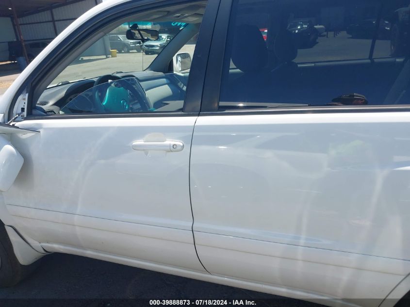 2007 Toyota Highlander V6 VIN: JTEHP21A070193449 Lot: 39888873