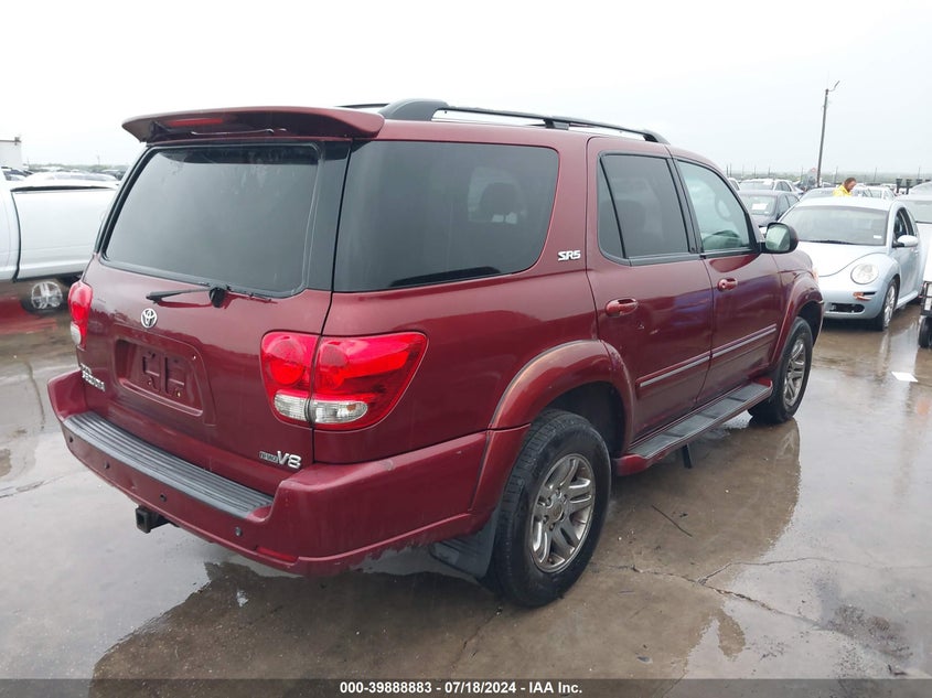 2007 Toyota Sequoia Sr5 VIN: 5TDZT34A67S299326 Lot: 39888883