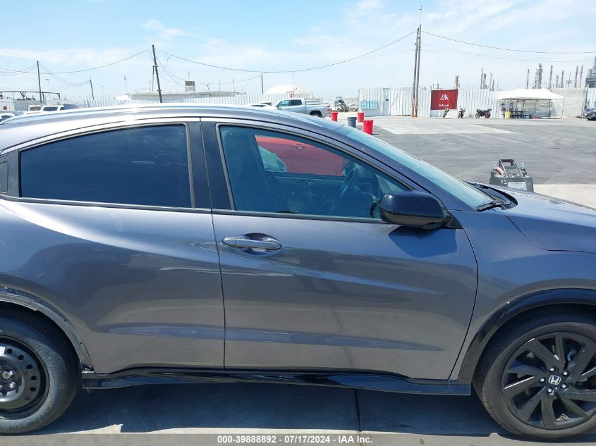 2021 Honda Hr-V Awd Sport VIN: 3CZRU6H16MM701523 Lot: 39888892