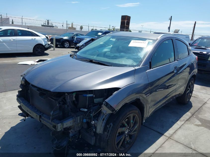 2021 Honda Hr-V Awd Sport VIN: 3CZRU6H16MM701523 Lot: 39888892