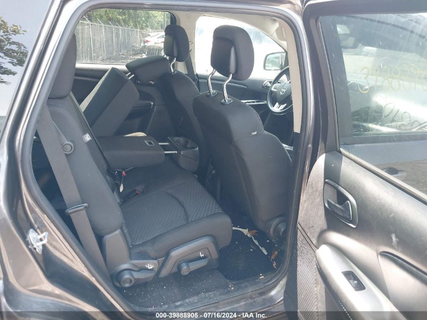 2017 Dodge Journey Sxt VIN: 3C4PDCBG8HT643807 Lot: 39888905